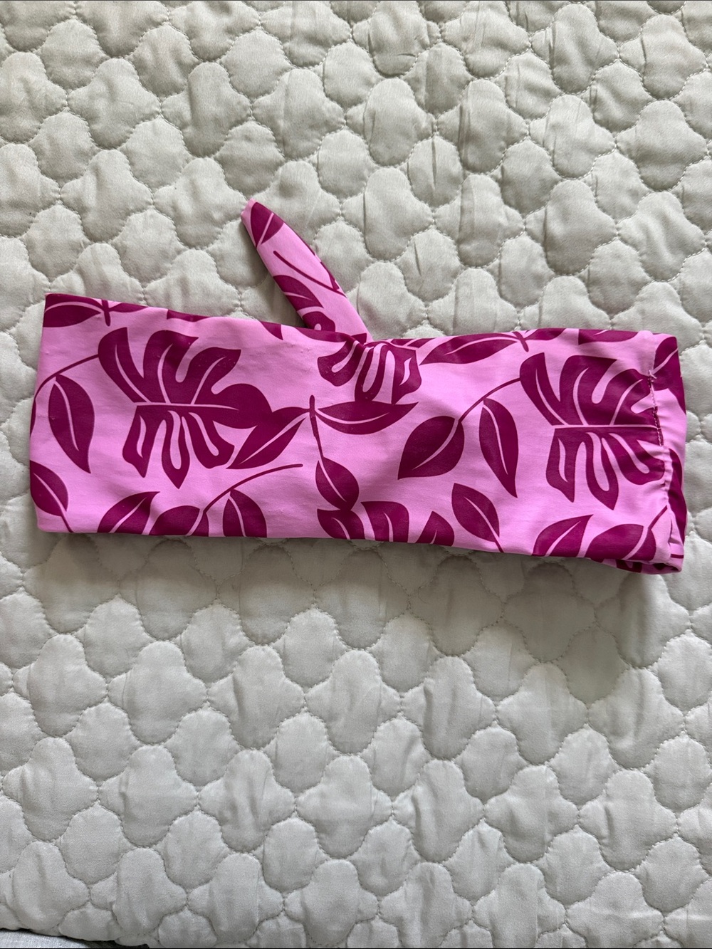 Assorted Bright Pink Floral Trim Bikini Tops - Picture 9 of 9